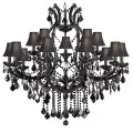 factory direct indoor lighting black chandelier modern crystal chandelier
